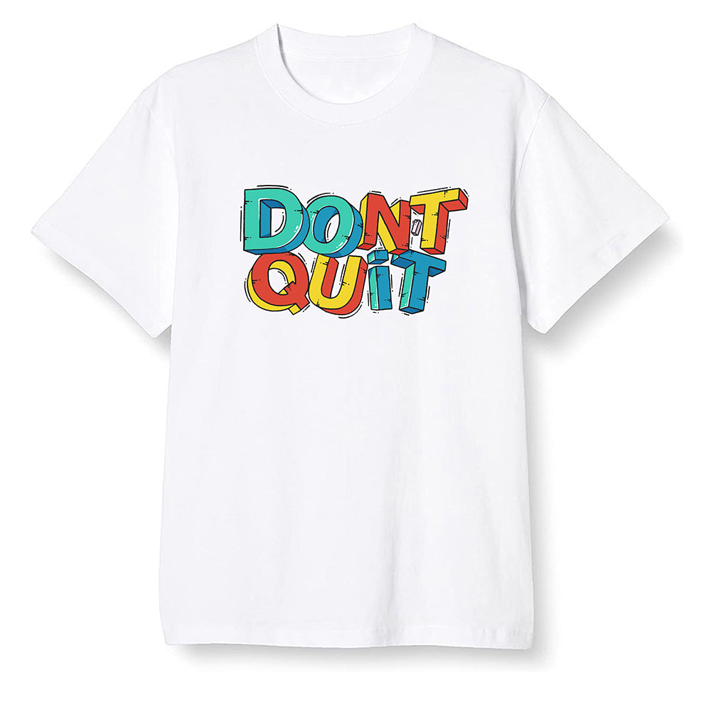 Pop Colour AJ1 Retro OG High J Balvin - Colores Y Vibras - Don't quit - White Men T-shirt