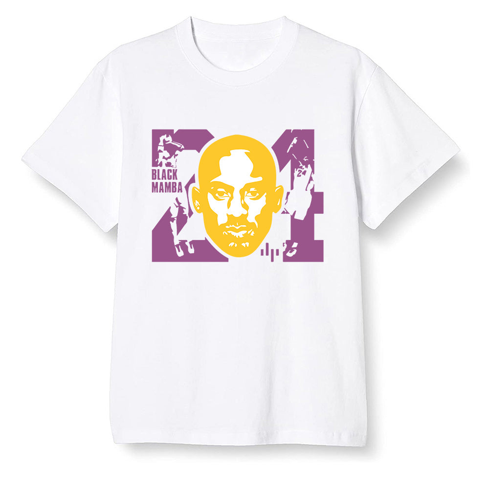 Pop Colour AJ1 Retro High OG Brotherhood - Kobe Bryant - White Men T-shirt
