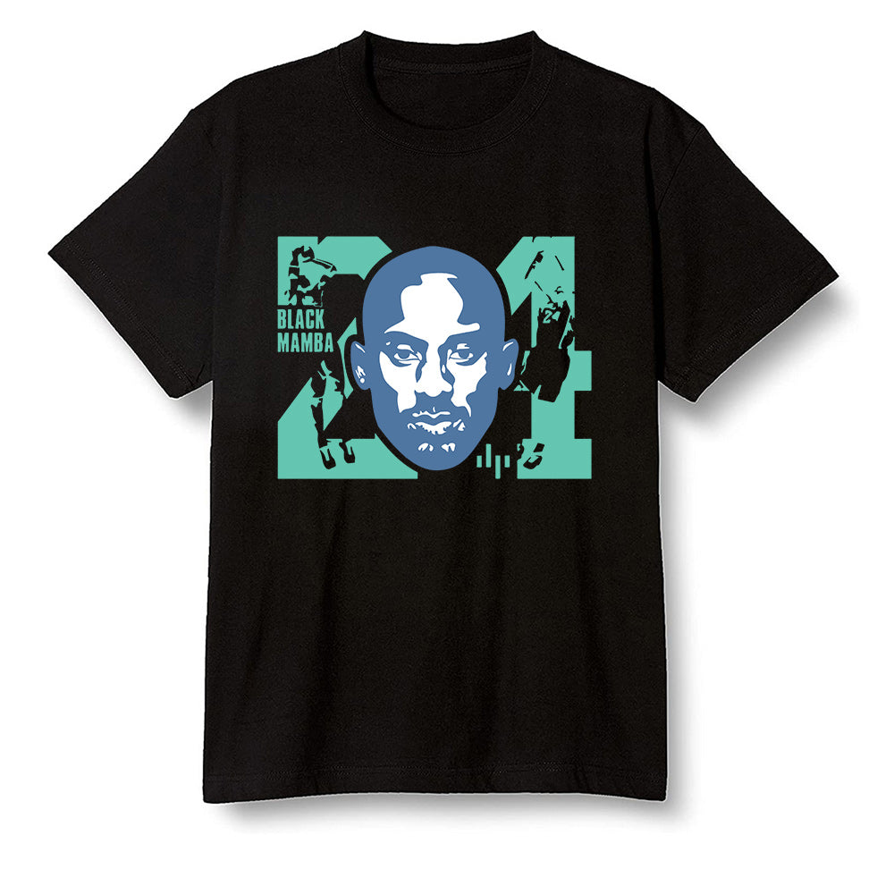 Pop Colour AJ1 High OG TIE DYE - Kobe Bryant - Black Men T-shirt