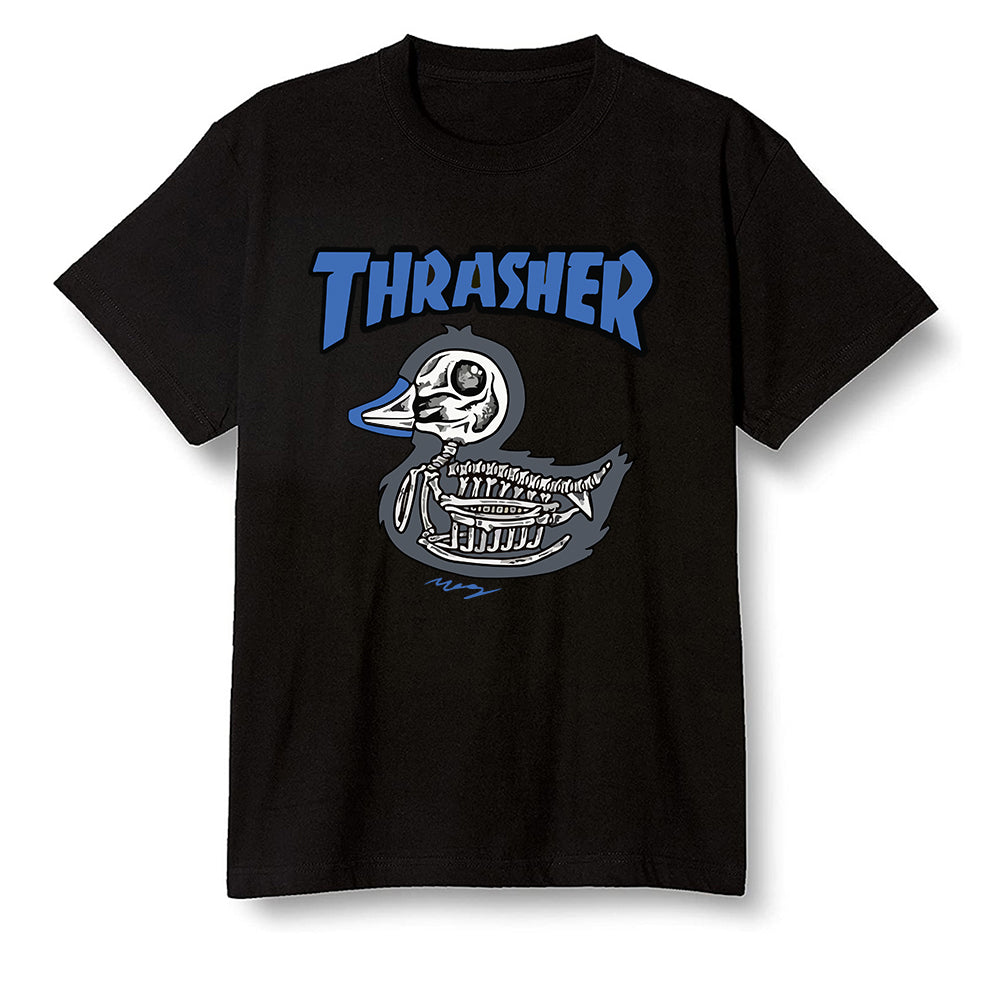 Pop Colour AJ13 Retro Black Royal - Little duck - Black Men T-shirt