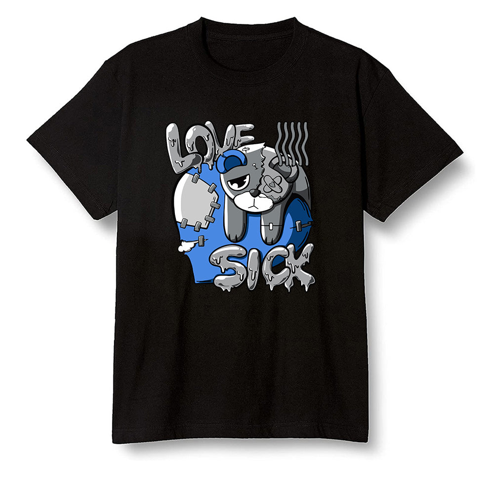 Pop Colour AJ13 Retro Black Royal - Love Sick - Black Men T-shirt