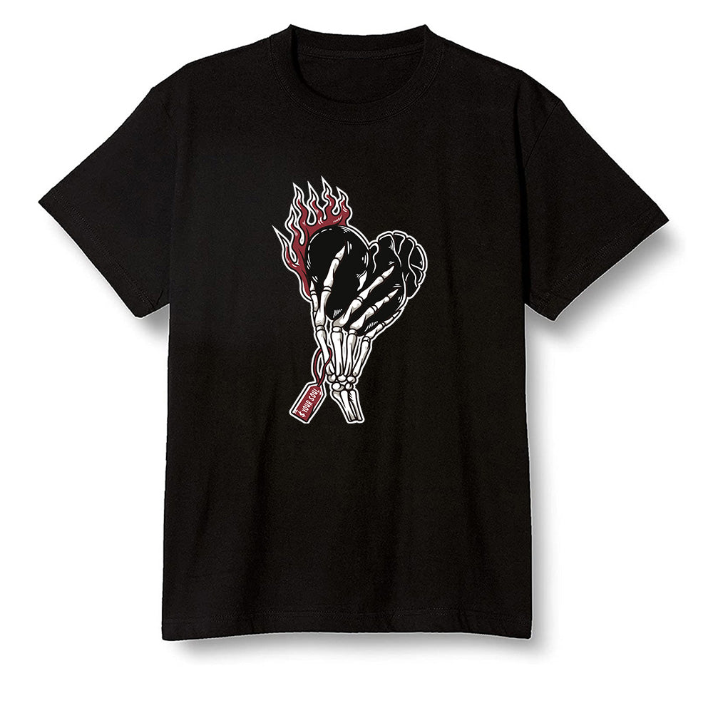 Pop Colour AJ1 Low Black Toe - Love it will pay - Black Men T-shirt