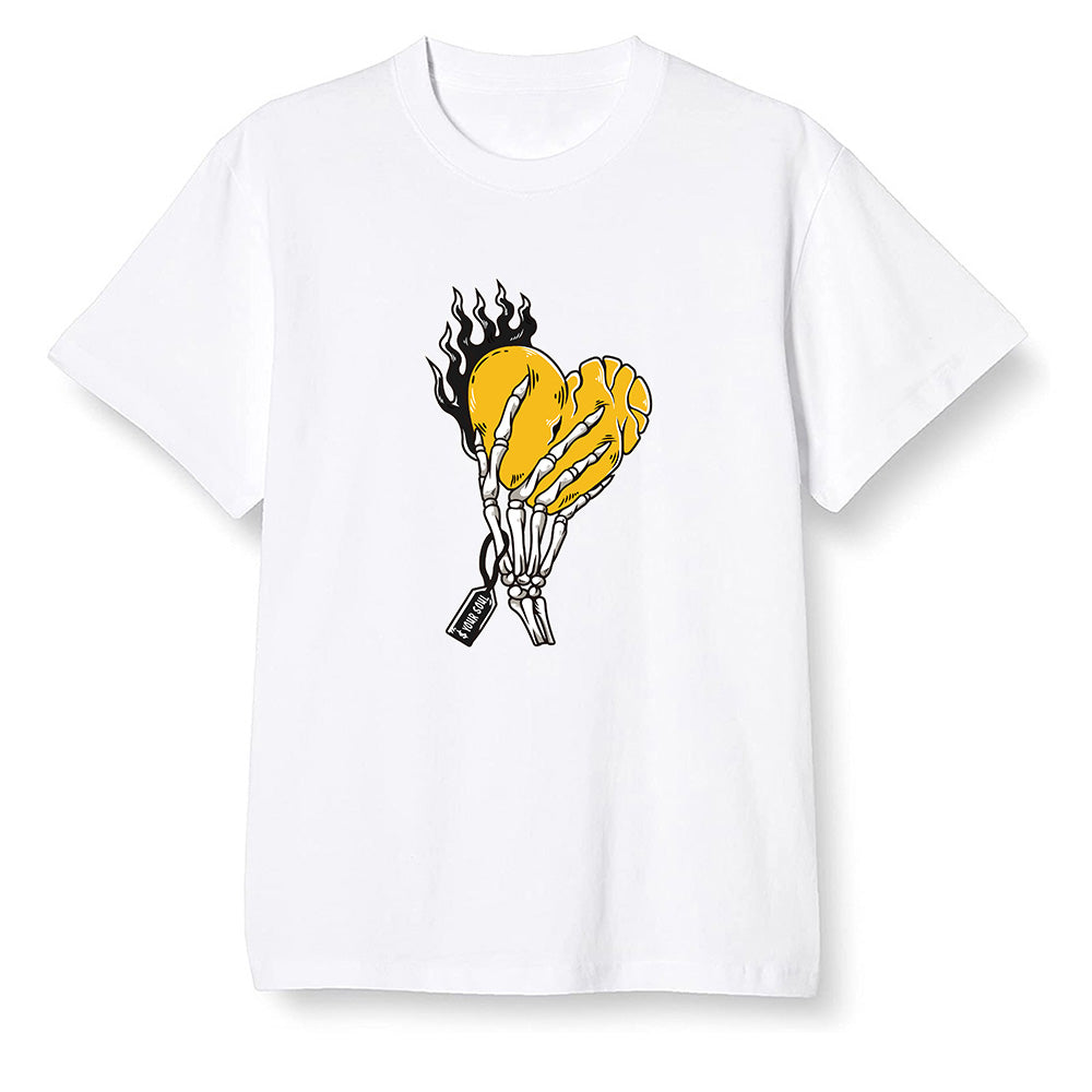 Pop Colour AJ1 Retro High OG Pollen - Love it will pay - White Men T-shirt