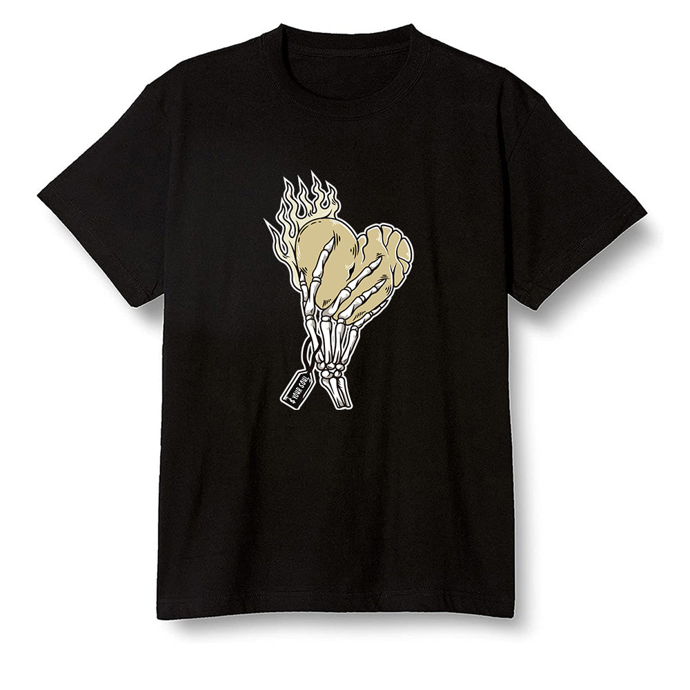 Pop Colour AJ1 Retro Hi Prm Mushroom - Love it will pay - Black Men T-shirt