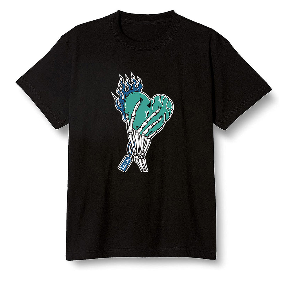 Pop Colour AJ1 High OG TIE DYE - Love it will pay - Black Men T-shirt