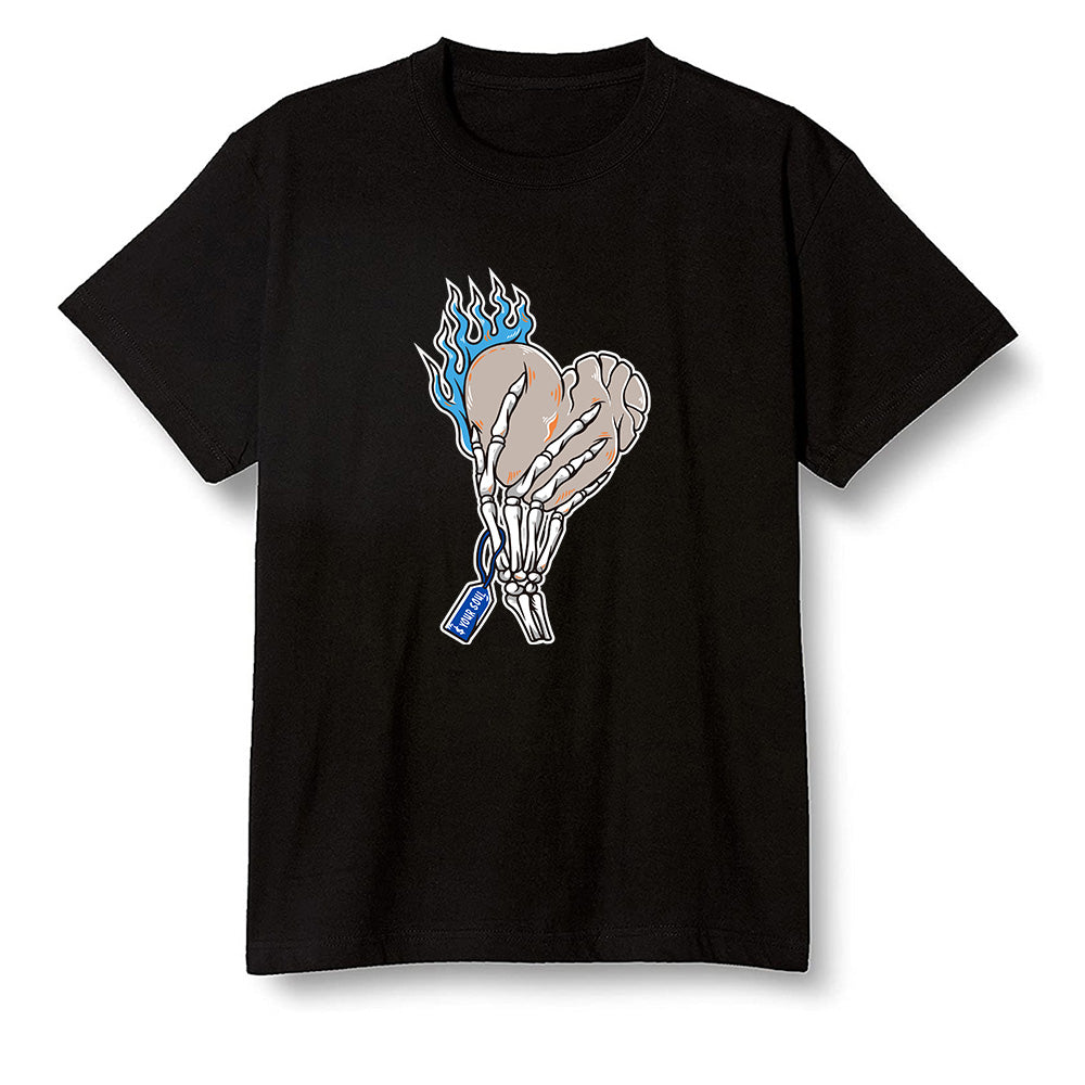 Pop Colour AJ1 Retro High OG PRO Prototype - Love it will pay - Black Men T-shirt
