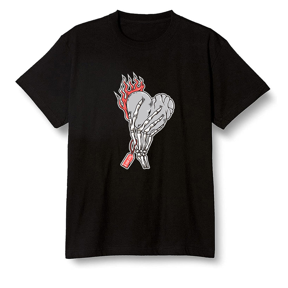 Pop Colour AJ6 Retro Tinker Hatfield - Love it will pay - Black Men T-shirt