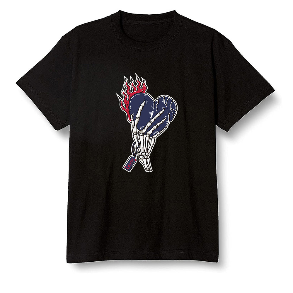 Pop Colour AJ6 Retro 'Doernbecher' 2019 Midnight Navy/White-Varsity Red-Metallic Gold - Love it will pay - Black Men T-shirt