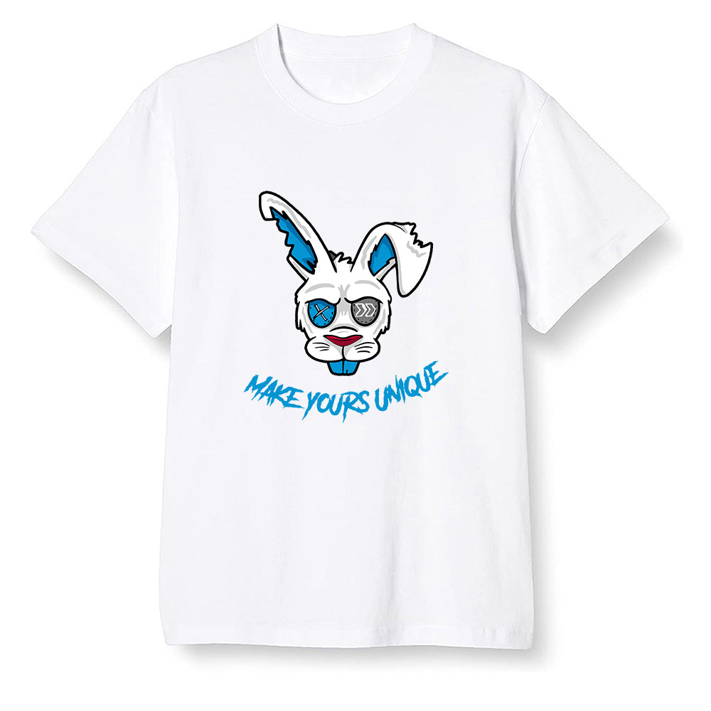 Pop Colour AJ1 NRG Joint Model - UNC - Make yours unque - White Men T-shirt