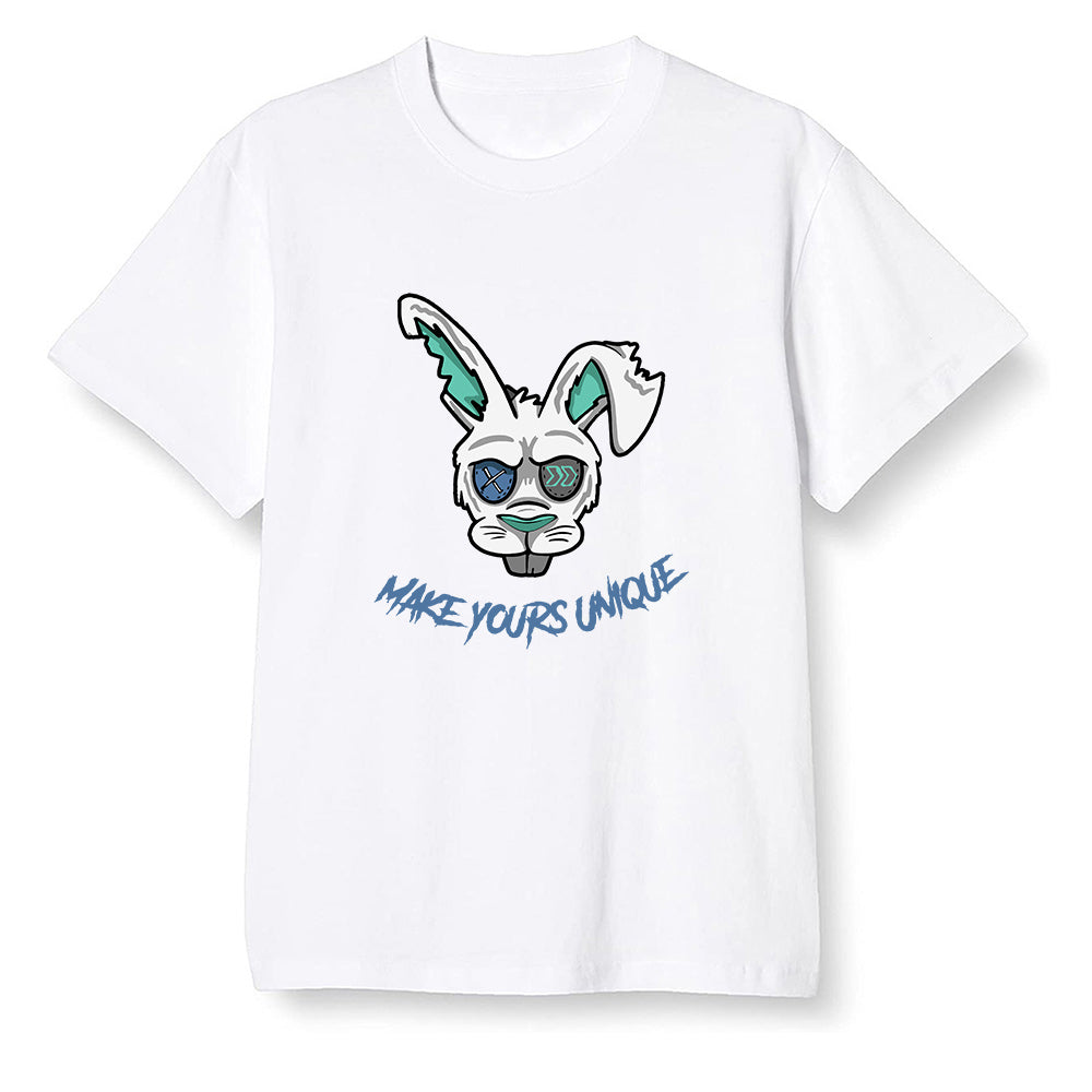 Pop Colour AJ1 High OG TIE DYE - Make yours unque - White Men T-shirt