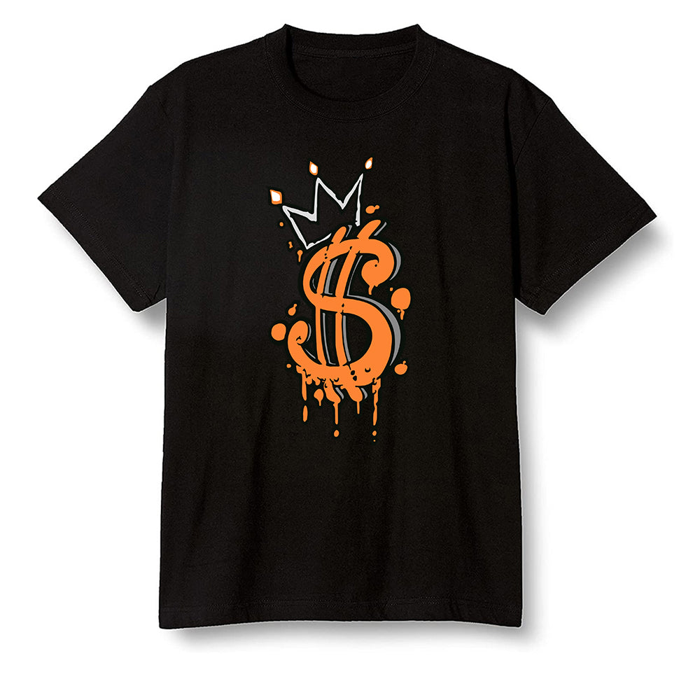 Pop Colour AJ1 Retro High OG Shattered Backboard - Money - Black Men T-shirt