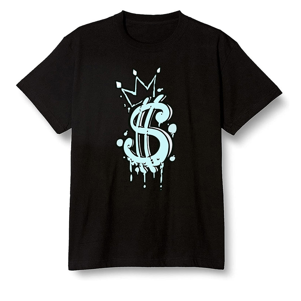 Pop Colour AJ1 NRG Joint Model - White - Money - Black Men T-shirt