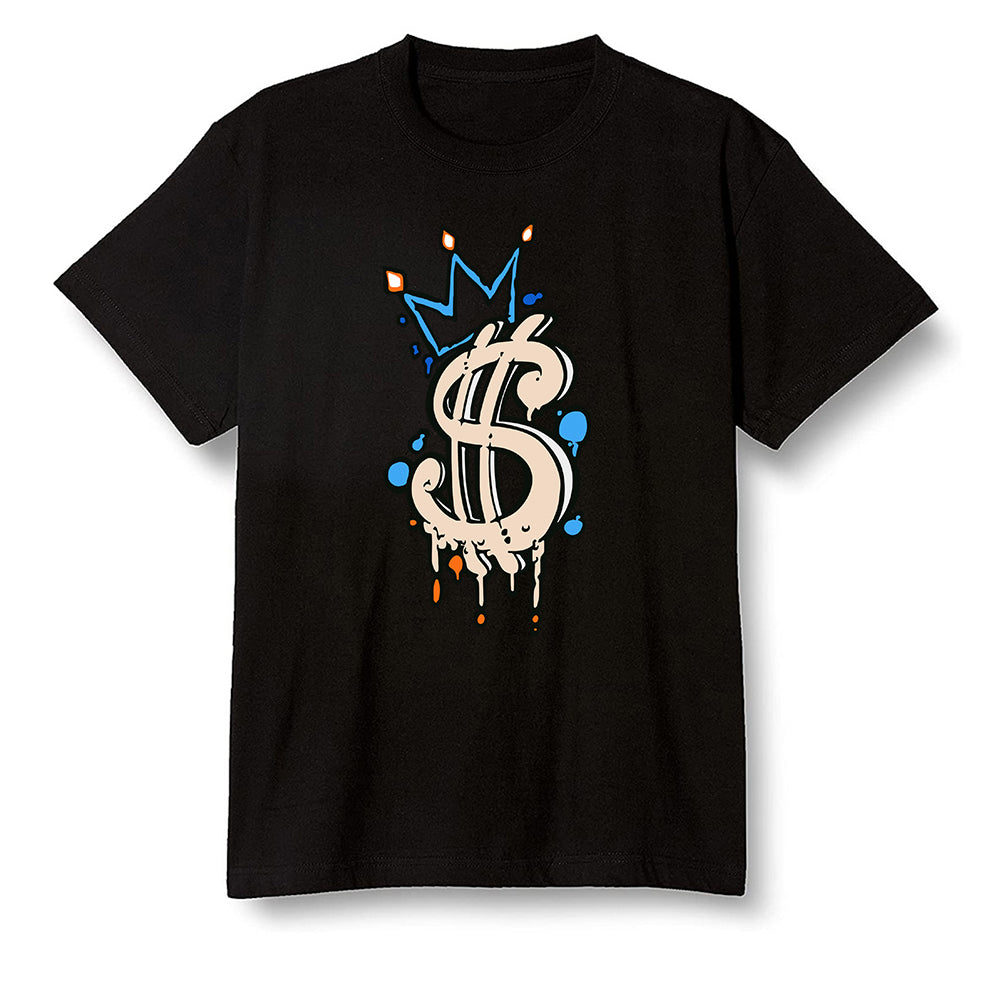 Pop Colour AJ1 Retro High OG PRO Prototype - Money - Black Men T-shirt