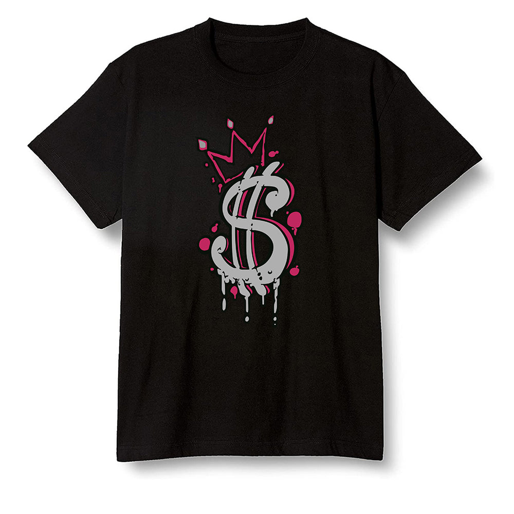 Pop Colour AJ6 Retro Bordeaux - Money - Black Men T-shirt