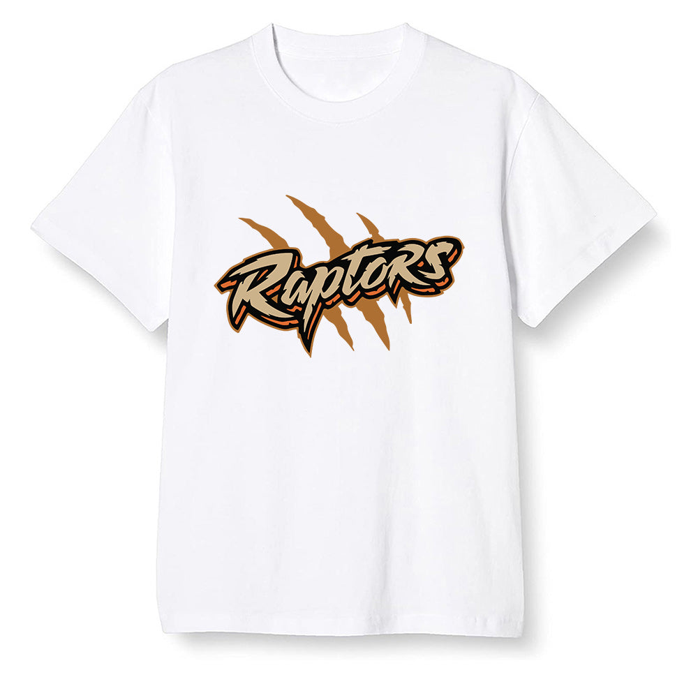 Pop Colour AJ6 Retro SP Travis Scott British Khaki - Raptors - White Men T-shirt