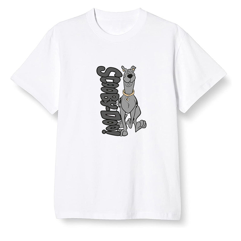Pop Colour AJ1 Retro High OGetallic Gold - Scooby Doo! - White Men T-shirt