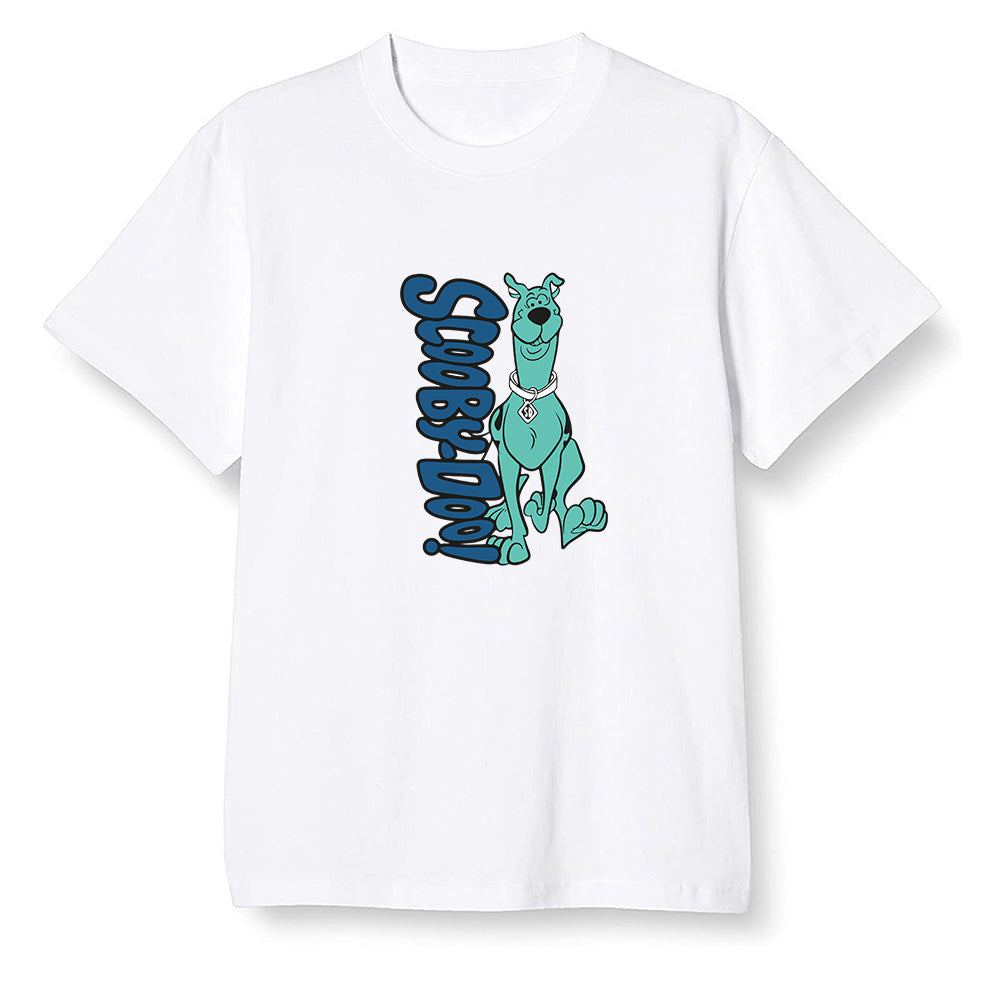 Pop Colour AJ1 High OG TIE DYE - Scooby Doo! - White Men T-shirt