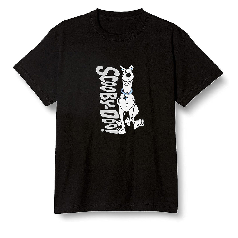 Pop Colour AJ1 Low Wolf Grey/Sail/Photon Dust/White - Scooby Doo! - Black Men T-shirt
