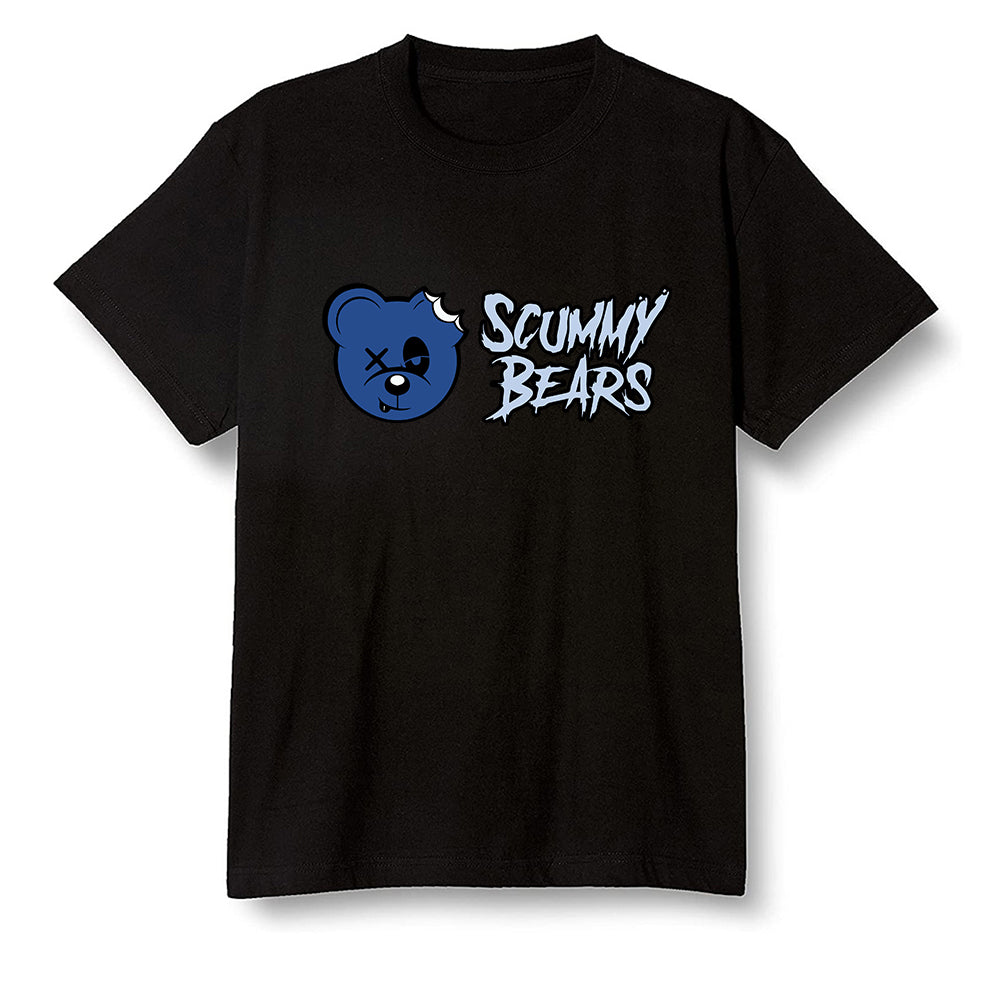 Pop Colour AJ13 Retro Flint - Scummy Bears - Black Men T-shirt