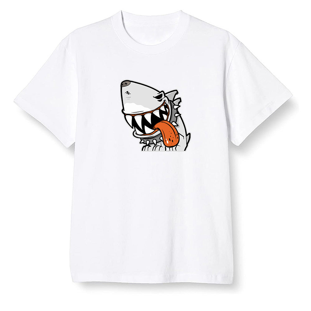 Pop Colour AJ13 Retro Starfish - Shark dog - White Men T-shirt