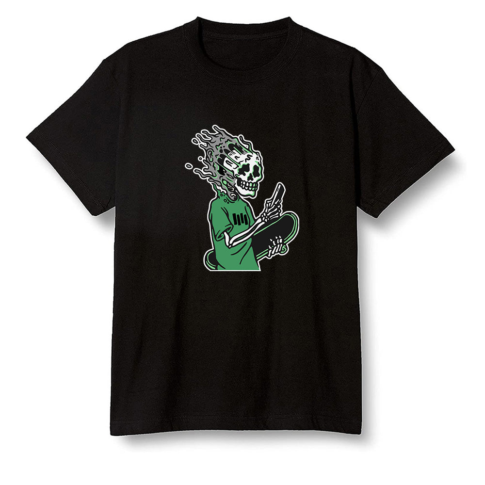 Pop Colour AJ1 Retro High OG Pine Green J10456 - Skateboard boy - Black Men T-shirt