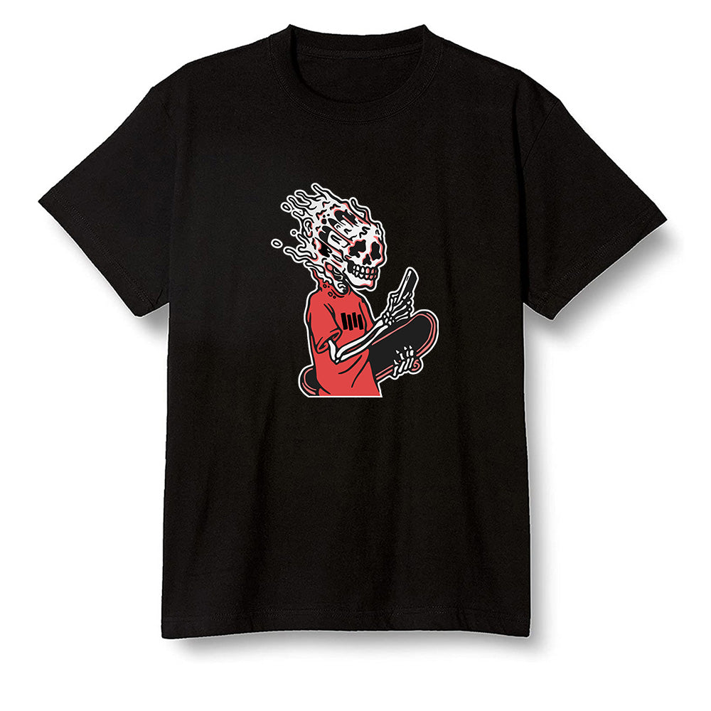 Pop Colour AJ1 Retro High OG Origin Story - Skateboard boy - Black Men T-shirt