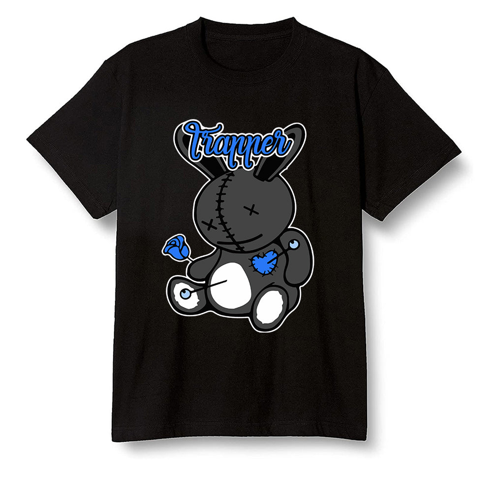 Pop Colour AJ13 Retro Black Royal - Trapper bear - Black Men T-shirt