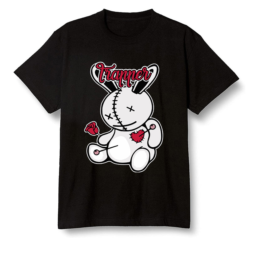 Pop Colour AJ13 Retro HE Got Game - Trapper bear - Black Men T-shirt