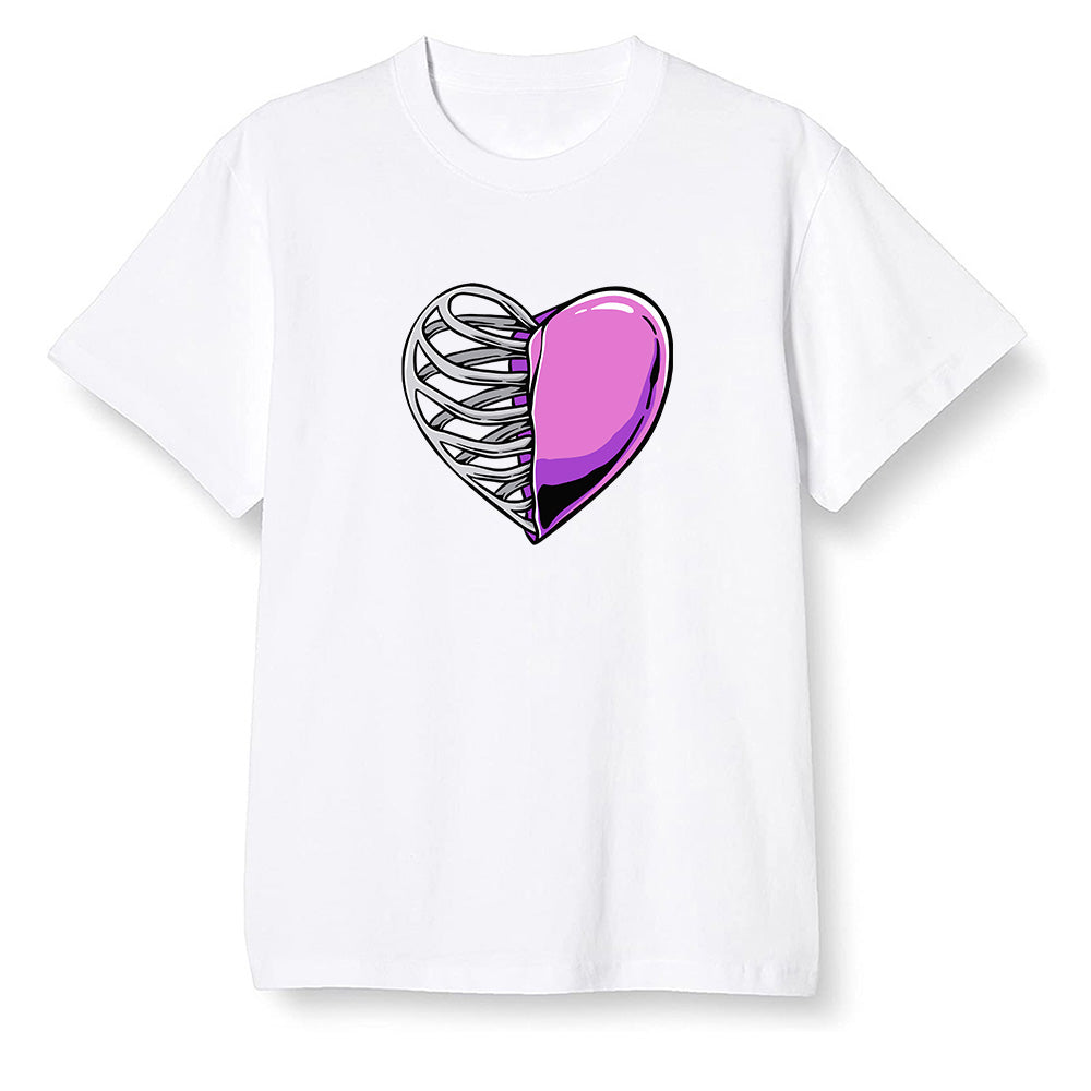 Pop Colour AJ1 Zoom Cmft Psg - Your heart - White Men T-shirt