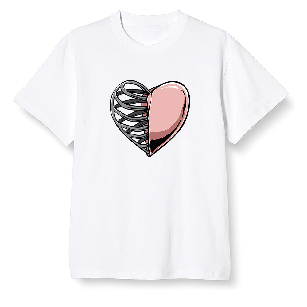 Pop Colour AJ6 Retro NRG Rust Pink - Your heart - White Men T-shirt
