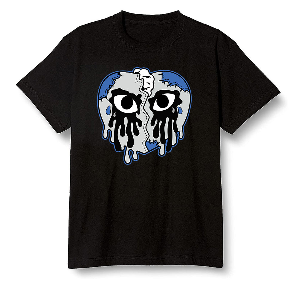 Pop Colour AJ13 Retro Black Royal - i crying heart - Black Men T-shirt
