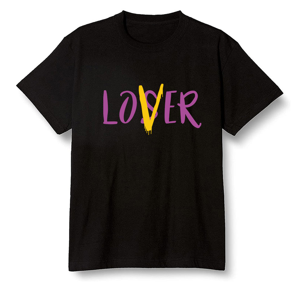 Pop Colour AJ1 Retro High OG Brotherhood - loser lover - Black Men T-shirt