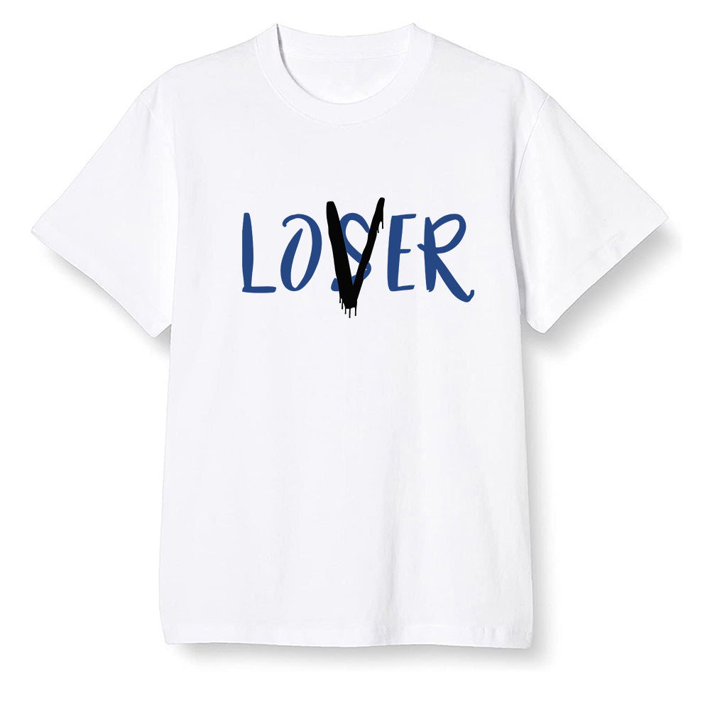 Pop Colour AJ13 Retro Flint - loser lover - White Men T-shirt