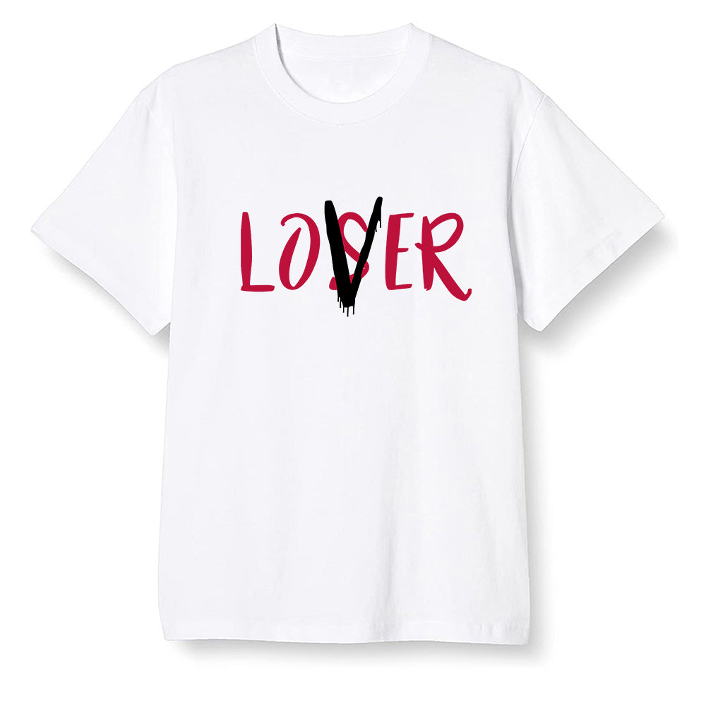 Pop Colour AJ13 Retro Gym Red Flint Grey - loser lover - White Men T-shirt