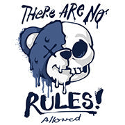 No Rules Teddy Bear