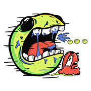 Pac Man and Ghost