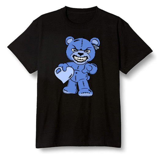 Pop Colour AJ13 Retro Black Royal - Angry Teddy Bear - Black Men T-shirt