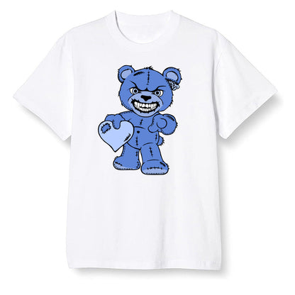 Pop Colour AJ13 Retro Black Royal - Angry Teddy Bear - White Men T-shirt
