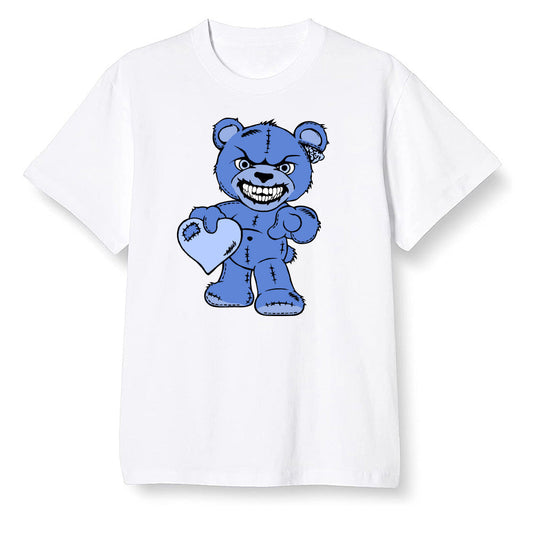 Pop Colour AJ13 Retro Black Royal - Angry Teddy Bear - White Men T-shirt
