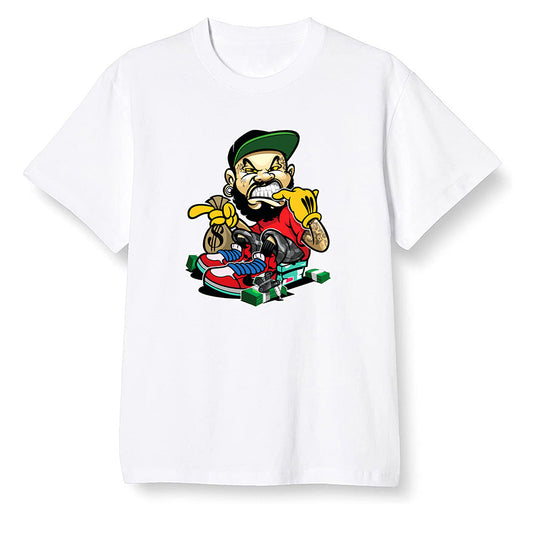 Pop Colour AJ1 Retro OG High J Balvin - Colores Y Vibras - Bagg$ - White Men T-shirt