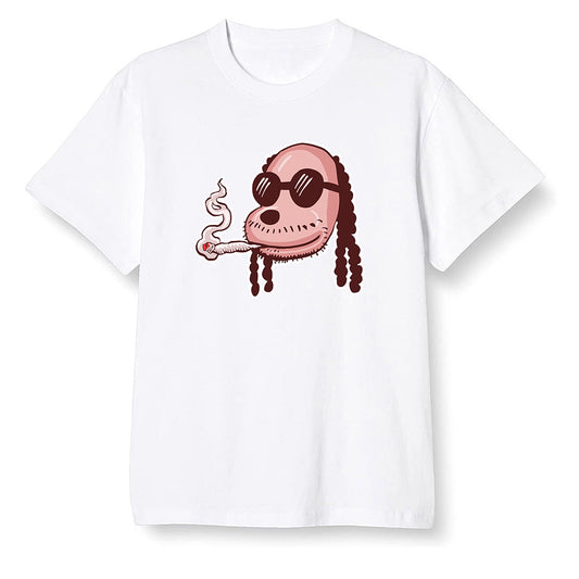 Pop Colour AJ6 Retro NRG Rust Pink - Boring Snoop Dogg - White Men T-shirt