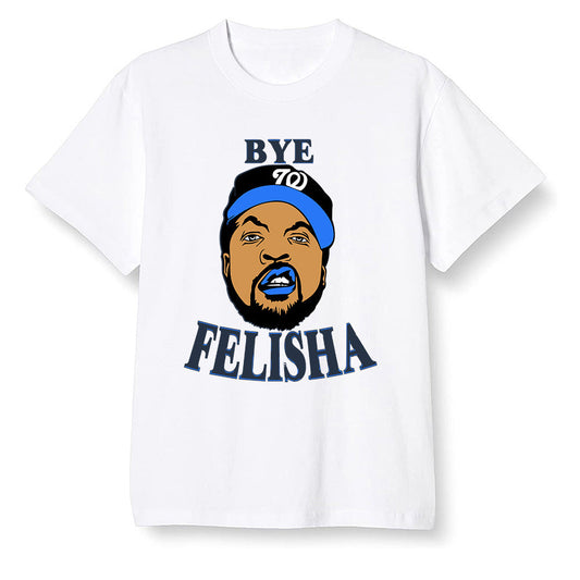 Pop Colour AJ13 Retro Black Royal - Bye Felisha Movie Quote - White Men T-shirt