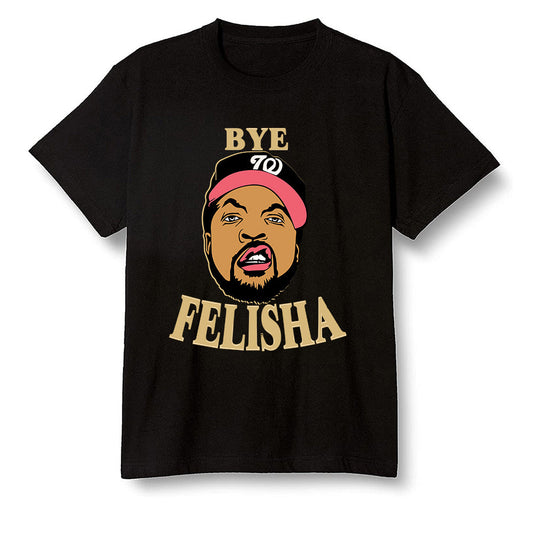 Pop Colour AJ13 Retro CNY - Bye Felisha Movie Quote - Black Men T-shirt