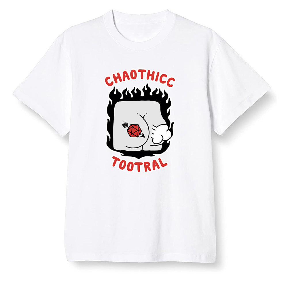 Pop Colour AJ1 Low Black Toe - Chaothicc tootral - White Men T-shirt