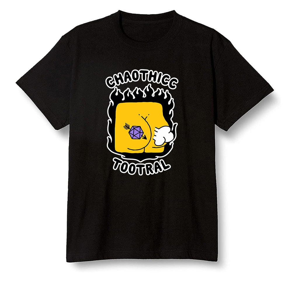 Pop Colour AJ1 Mid SE University Gold - Chaothicc tootral - Black Men T-shirt