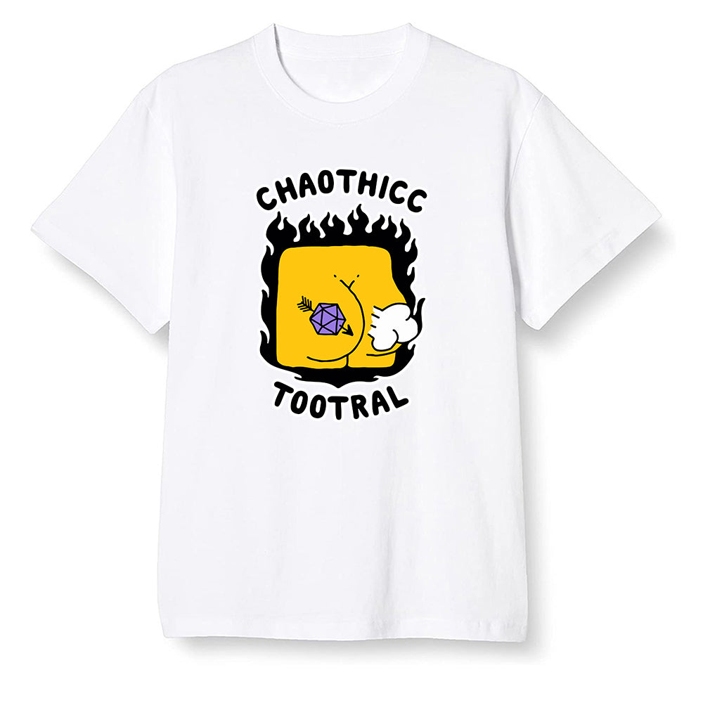 Pop Colour AJ1 Mid SE University Gold - Chaothicc tootral - White Men T-shirt