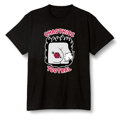 Pop Colour AJ6 Retro Carmine - Chaothicc tootral - Black Men T-shirt