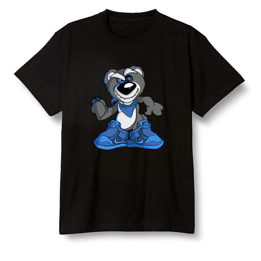 Pop Colour AJ13 Retro Black Royal - Crazy bear - Black Men T-shirt