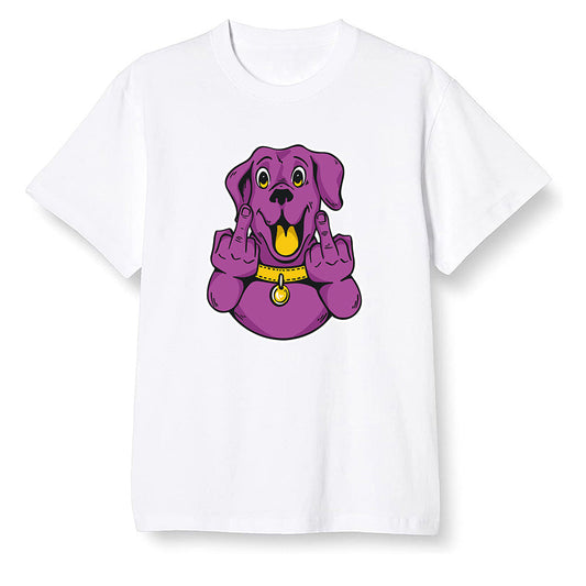 Pop Colour AJ1 Retro High OG Brotherhood - Cute dog - White Men T-shirt