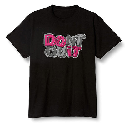 Pop Colour AJ6 Retro Bordeaux - Don't quit - Black Men T-shirt